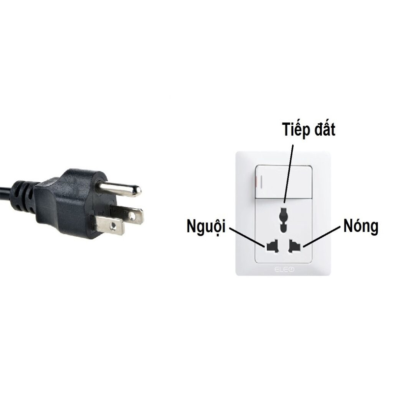 Tại sao lại phích cắm điện thường thiết kế 3 chân!